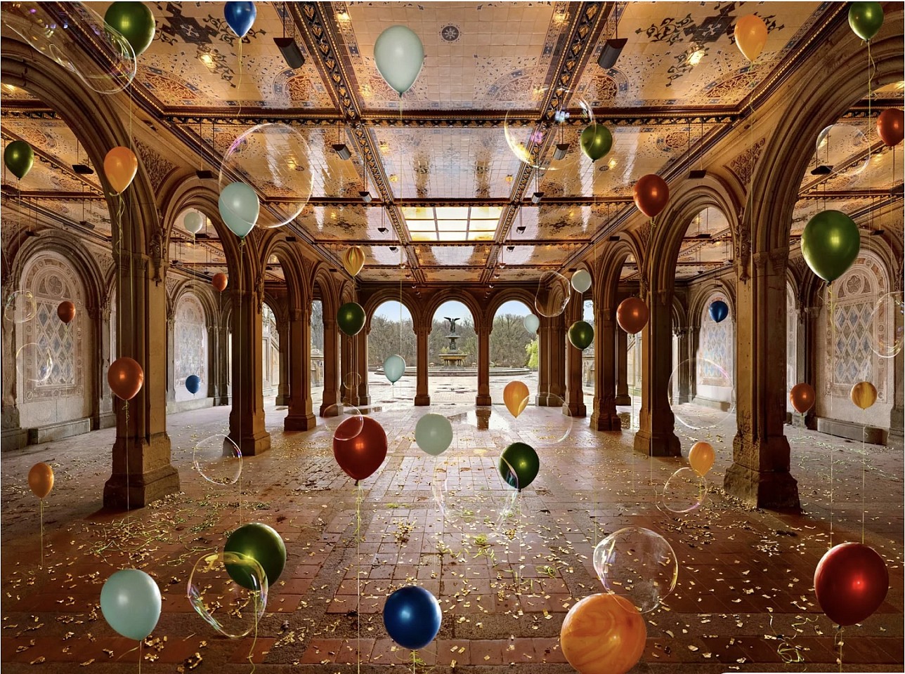 Flávia Junqueira, Bethesda Terrace Arcade & Angel of The Waters, 1863/73, Central Park, NY, 2026
Archival Pigment Print on Cotton Paper, 30 x 40 in.